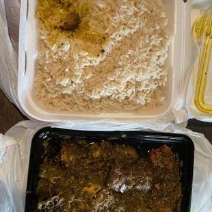 Cassava Leaf with Rice $21.65