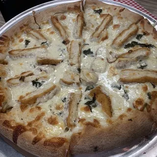 Chicken Alfredo Specialty Pizza