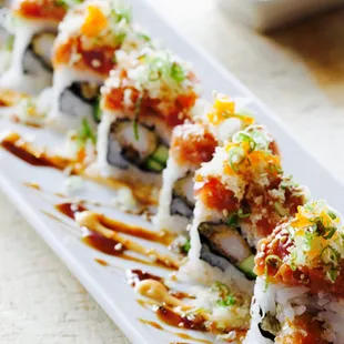 sushi, sushi and sashimi, sashimi, food