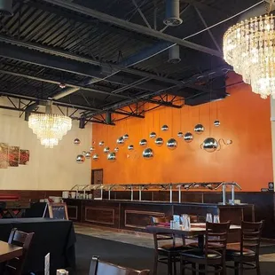 Buffet area (lunches)
