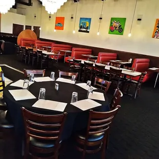 interior, sushi and sashimi