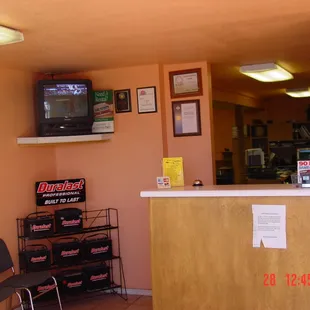 Have a seat in a comfortable waiting area