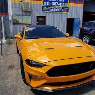 Beautiful Mustang GT we brought back to life. What a beautiful machine !