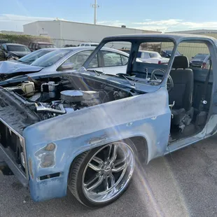 Chevy C10 restoration project in progress!
