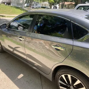 Driver Side of Vehicle