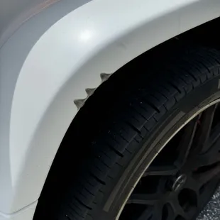 Clear shield tape to protect Car from stains