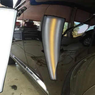 AFTER PAINTLESS DENT REMOVAL