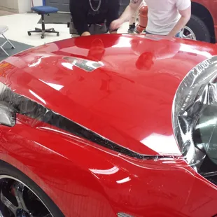 PAINT PROTECTION FILM APPLICATION