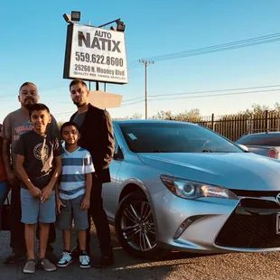 Hey Yelpers, don't wait any longer we have customers from everywhere. Thank you Gonzalez  family for coming all the way from Porterville.