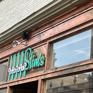 the outside of a store