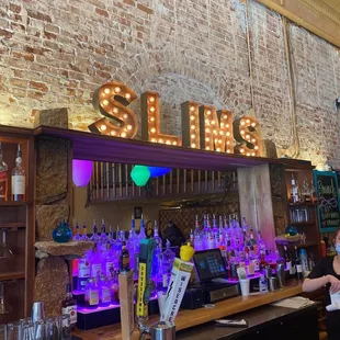 The bar