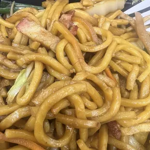 Hair in my Roast Pork Lo Mein combo