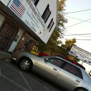 Right across from the Walmart...