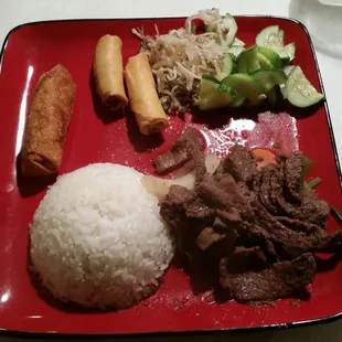 This plus a bowl of hot and sour soup was only $9.00!