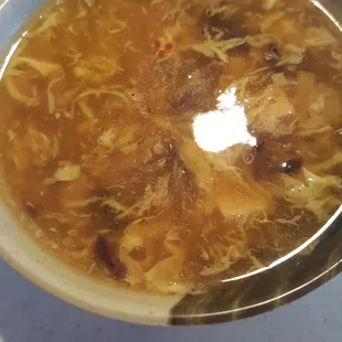 Egg drop soup.. Comes with the box meal