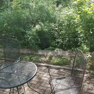 Patio off of our room