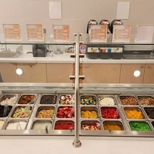 Toppings bar
