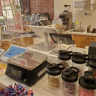 More toppings next to register