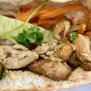 Grilled Chicken Banh Mi