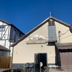 the outside of the building