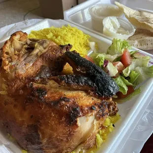 Rotisserie Chicken plate $18