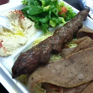 Lamb Kafta Plate