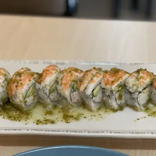 Aguachile roll