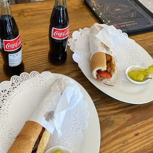 Bandari and tongue sandwich