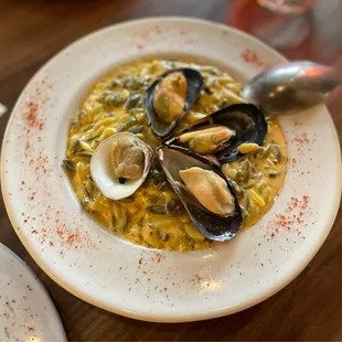 Seafood Orzo