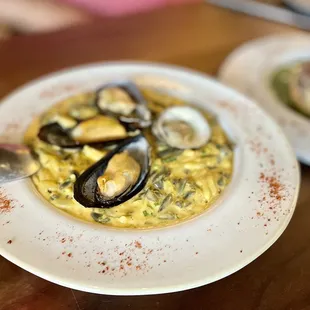 Seafood Orzo