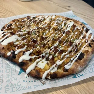 Chicken Bacon Ranch Pizza