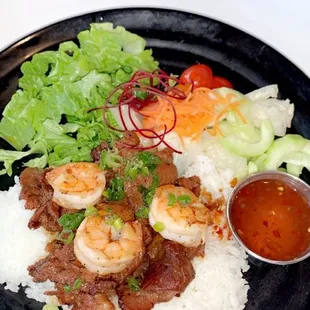 The Works Rice Plate