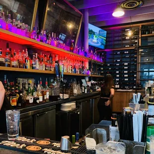 Bar area