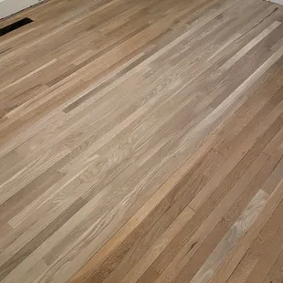 removal of plywood and insertion of hardwood