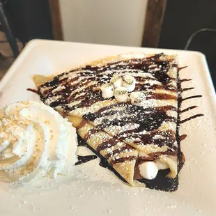 S'mores crepe