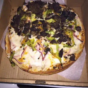 Not careful with this pizza! Second one I&apos;ve received like this. No sure what&apos;s going on.