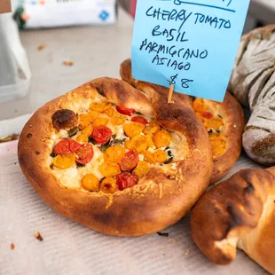 pizza, food