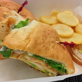 Chicken Bacon Avocado Sandwich