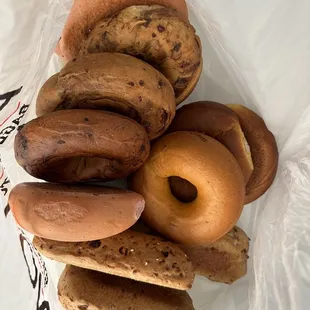 Assortment of Bagels 10.09.23