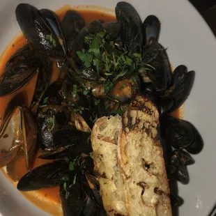 Mussels marinara