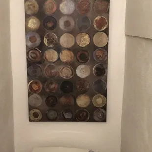 Restroom decorations