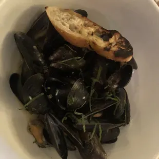 Mussels white wine