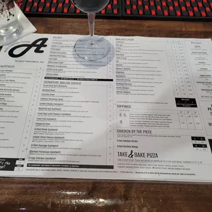 The Menu...