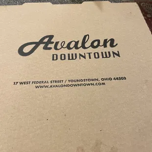 a box of pizza