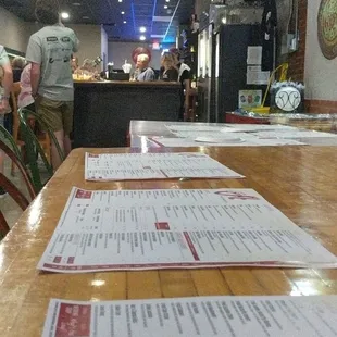 interior, sushi and sashimi
