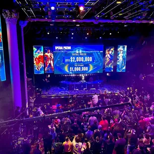 a large crowd of people at an event