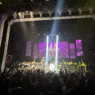 Towards the back of the pit