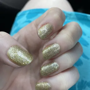 Gold shellac