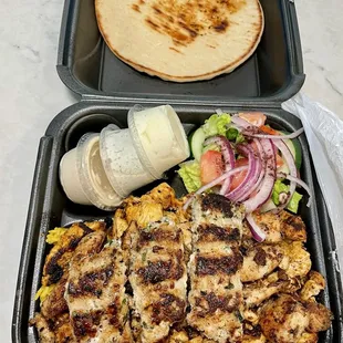 Royal Chicken Platter was a lot of food!!!