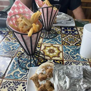 Chicken Souvlaki Sandwich